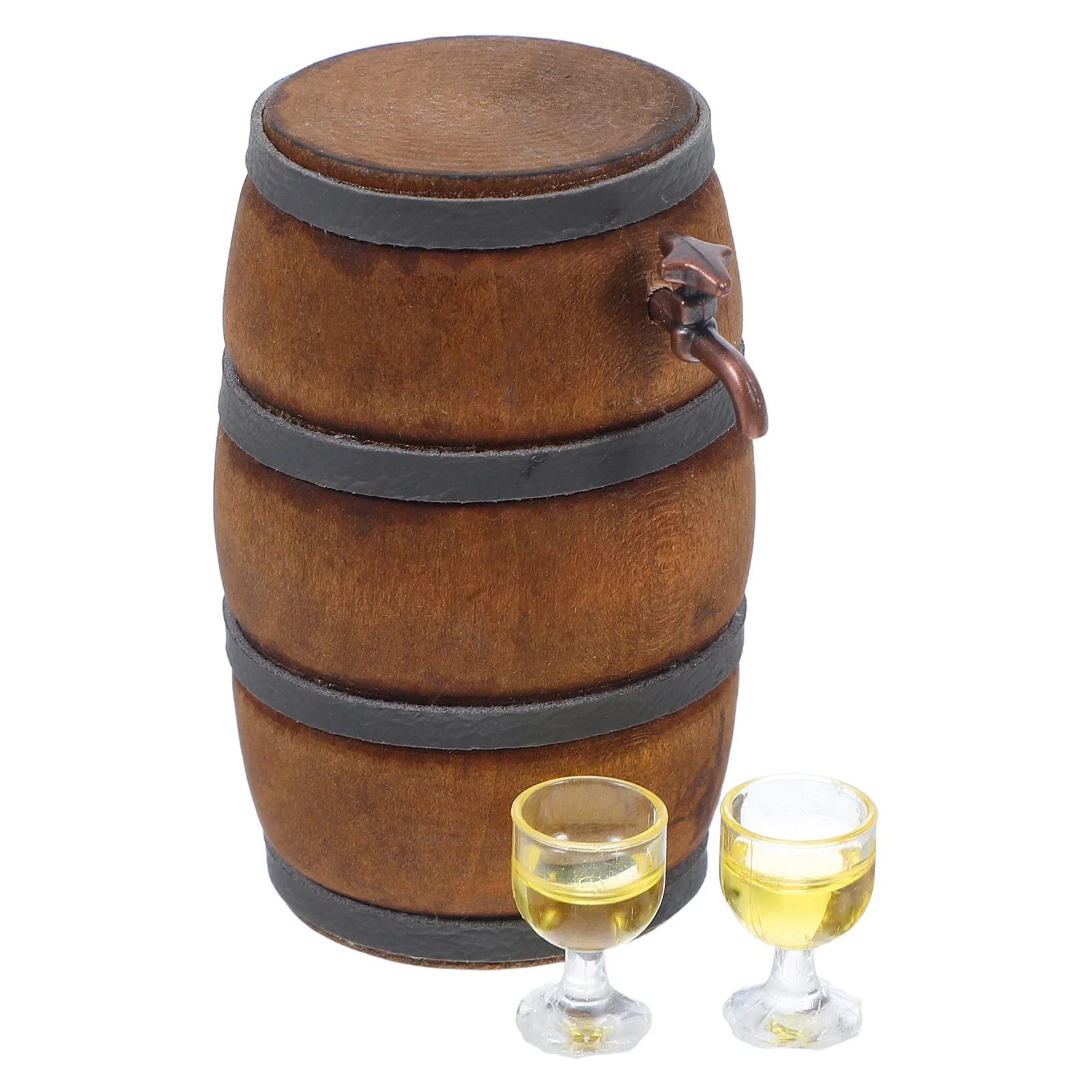

Miniature Model Vintage Dollhouse Decor Realistic Bar Scene Resin Drink Accessories Simulation Bottle