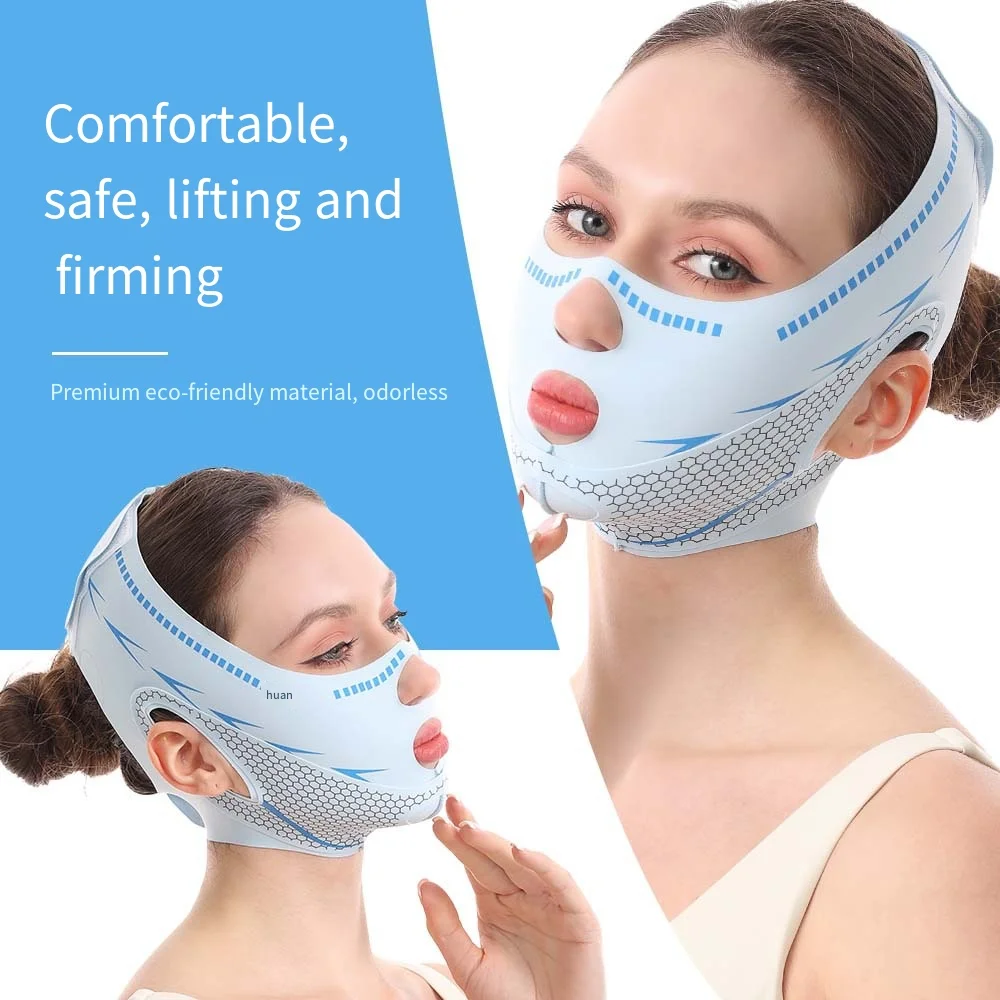 

Graphene Face V Shape Slimming Bandage Facial Lift Sleep Mask Anti Wrinkle Strap Reduce Double Chin Thinning Band Skin Care Tool