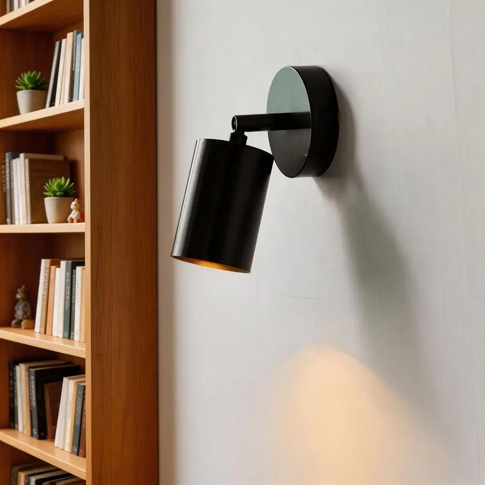 

Black White E27 Lamp- 0-180 Degree Metal Adjustable Direction Lamp Easy Installation Adjustable Direction Lamp Holder