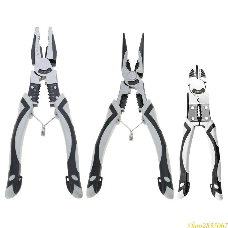 Multi Purpose Pliers Scissor Long Nose Wire Scissor  for DIY Work Friend 831F
