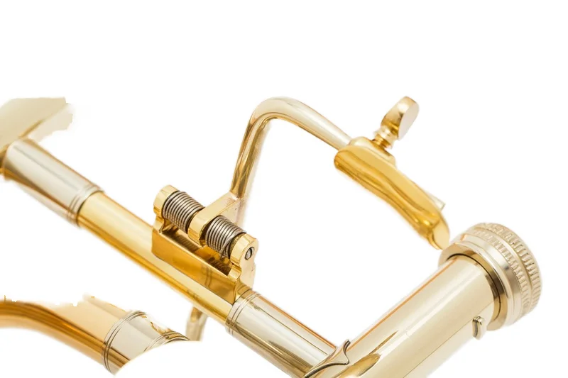 Handmade BB/F Key Golden Tenor Trombone Customized Brand Wholesales Customized Trombone