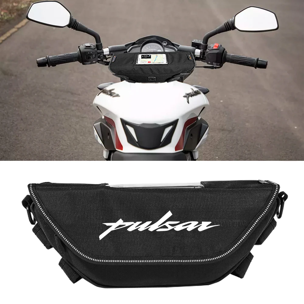 For Pulsar 200 NS/200 RS/200 AS 200RS 200NS 200AS All Years Waterproof motorcycle handlebar travel navigation bag