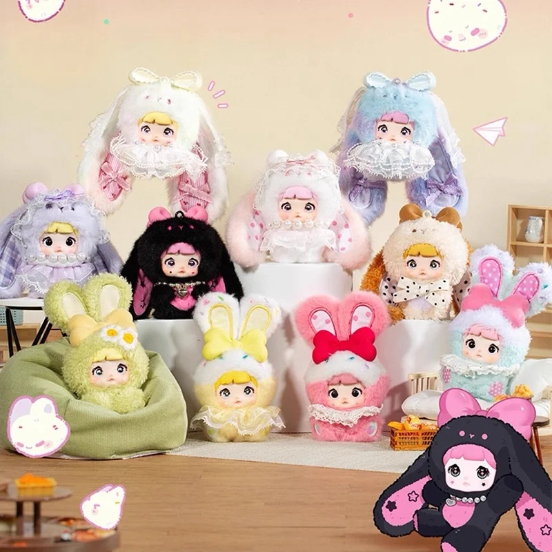 

Подлинная кукла-сумка Nommi Sweet Heart Rabbit Mystery Boxes, подвеска, модная коллекционная игрушка для девочек, подарок на день рождения, подвесное украшение