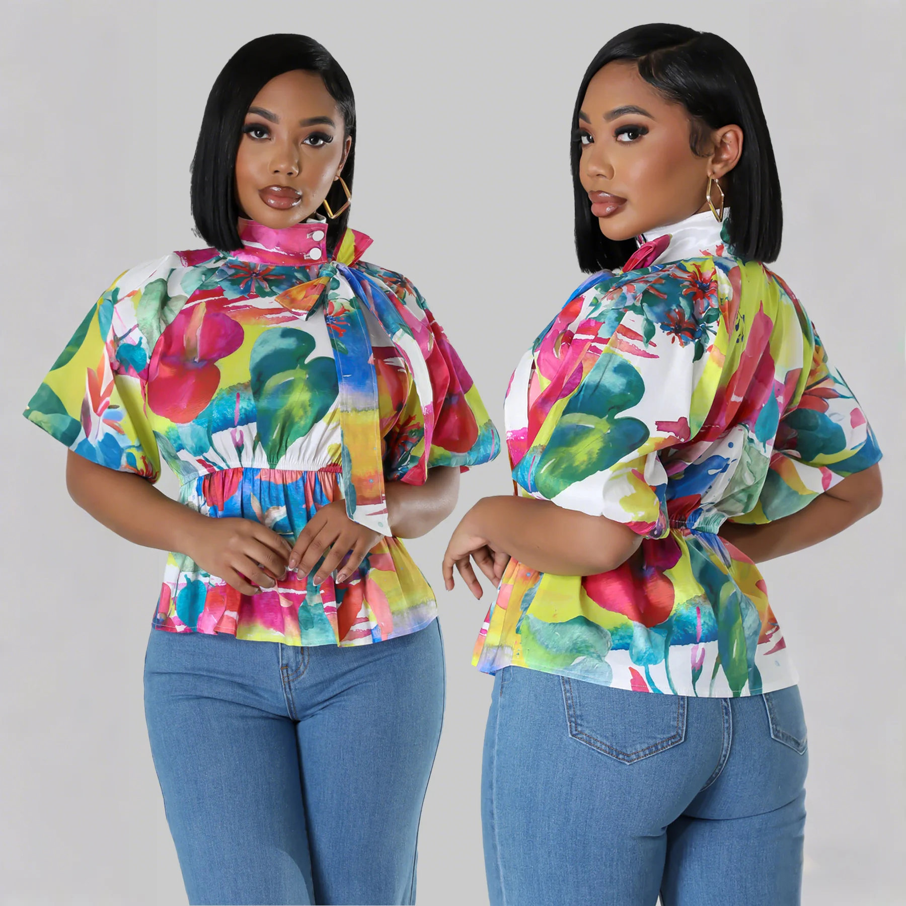 

M3062 Royal Casual Printed Shirt Fashion Wear