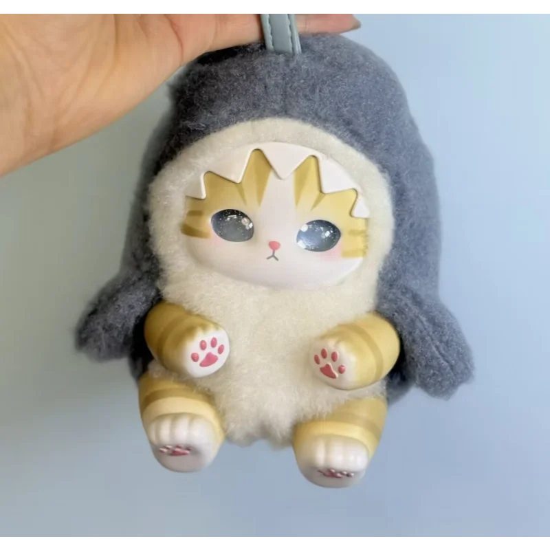 Neue Mofusand Vinyl-Serie Überraschungstüten Spielzeug Hai-Katze Überraschungsbox Spielzeug-Ornamente für Kinder Geburtstagsgeschenk für Mädchen Anhänger Überraschungsbox