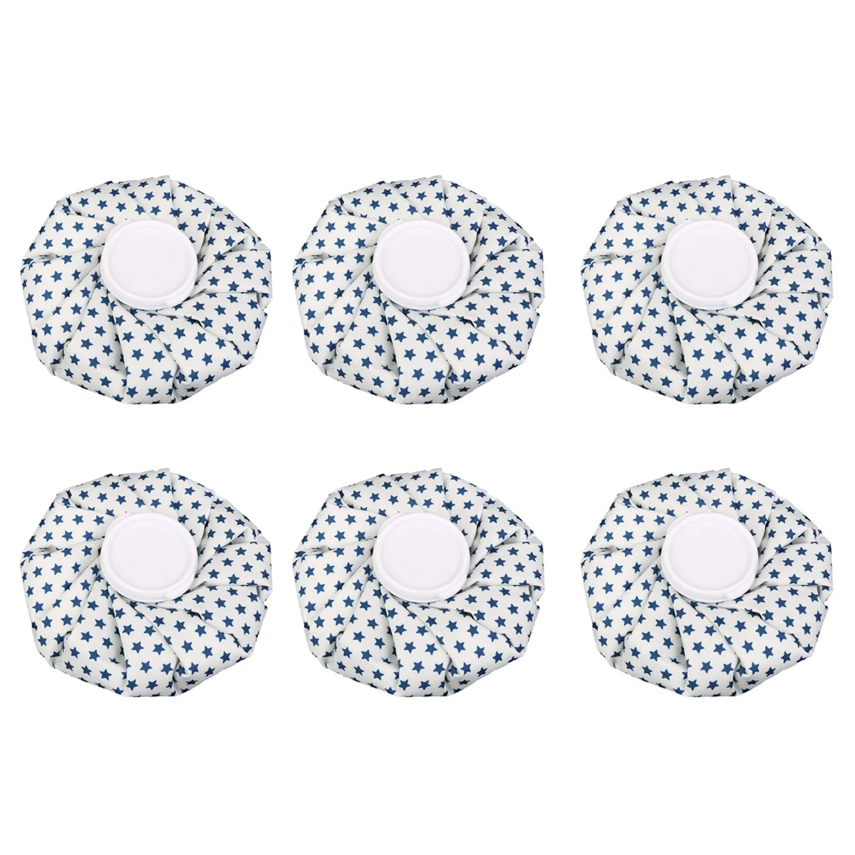

B74A 6X Ice Bag for Pain Relief 9Inch Pentacle, White