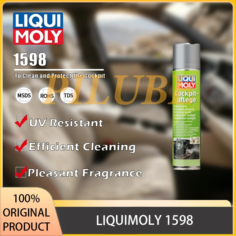 

LIQUIMOLY 1528, спрей для ухода за ванильной кабиной, защищает внутренний пластик, обеспечивает длительный свежий аромат, оригинальный продукт