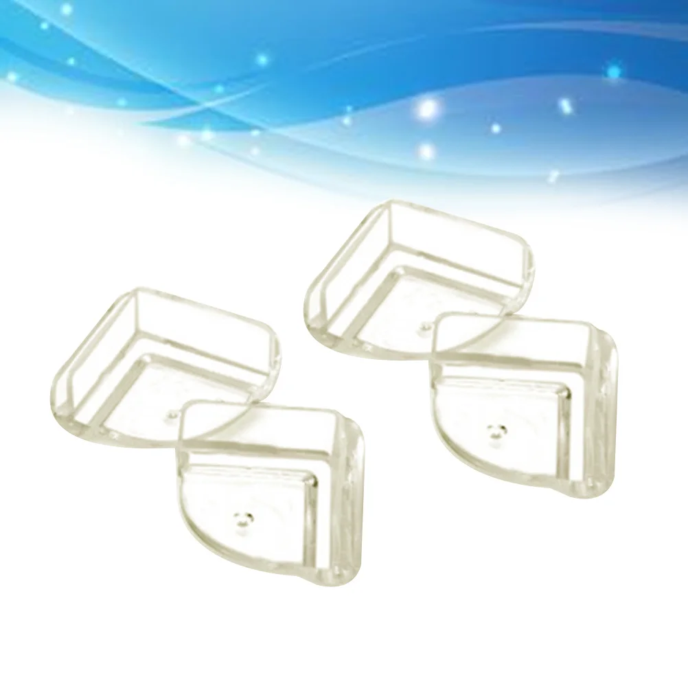 

4 шт. нетоксичные защитные уголки, защитные чехлы для подушек для стола, гибкие чехлы из ПВХ без запаха