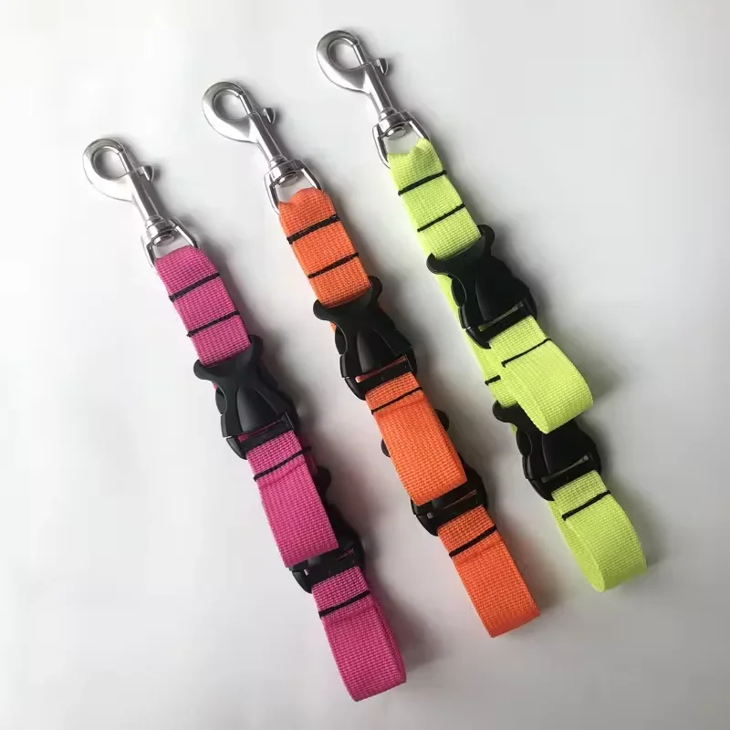 Diving Mask Fin Holder with Quick Release Buckle and Swivel Clip Scuba BC Fin Holder  Mask Clip Scuba Equipment Holder Strap