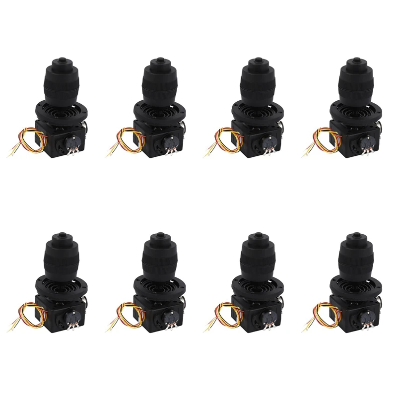 

8X Electronic 4-Axis Joystick Potentiometer Button For JH-D400B-M4 10K 4D Controller With Wire For Industrial