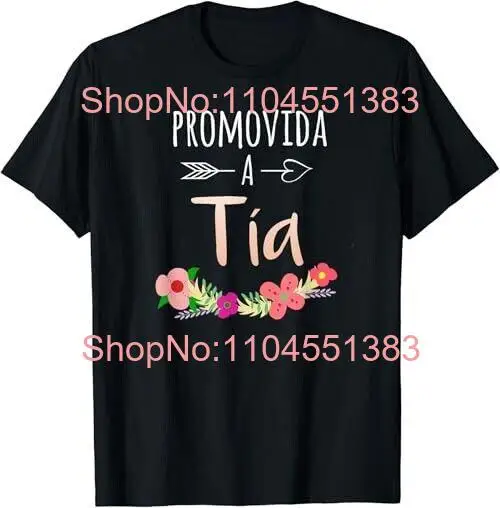 

Promovida A Tia Spanish Pregnancy Announcement For Aunt Unisex T-Shirt