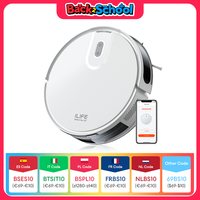 ILIFE V20 Robot Vacuum Cleaner, 5000Pa suction, SOF LiDAR Smart Navigation, APP Control, Customizable cleaning, Self charging
