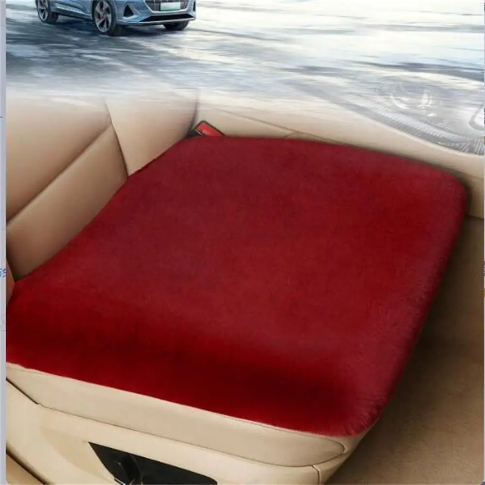 Plush Seat Cover Cushion For Chevrolet Citroen Infiniti HAVAL Peugeot Winter warm Plush Seat Protector Interior Accessories