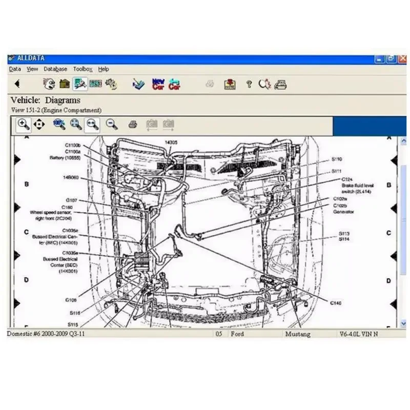 2024 Hot Sale Alldata Auto Repair Software 10.53v All Data automotive Tech Support For Cars and Trucks in 640gb HDD 3.1V USB