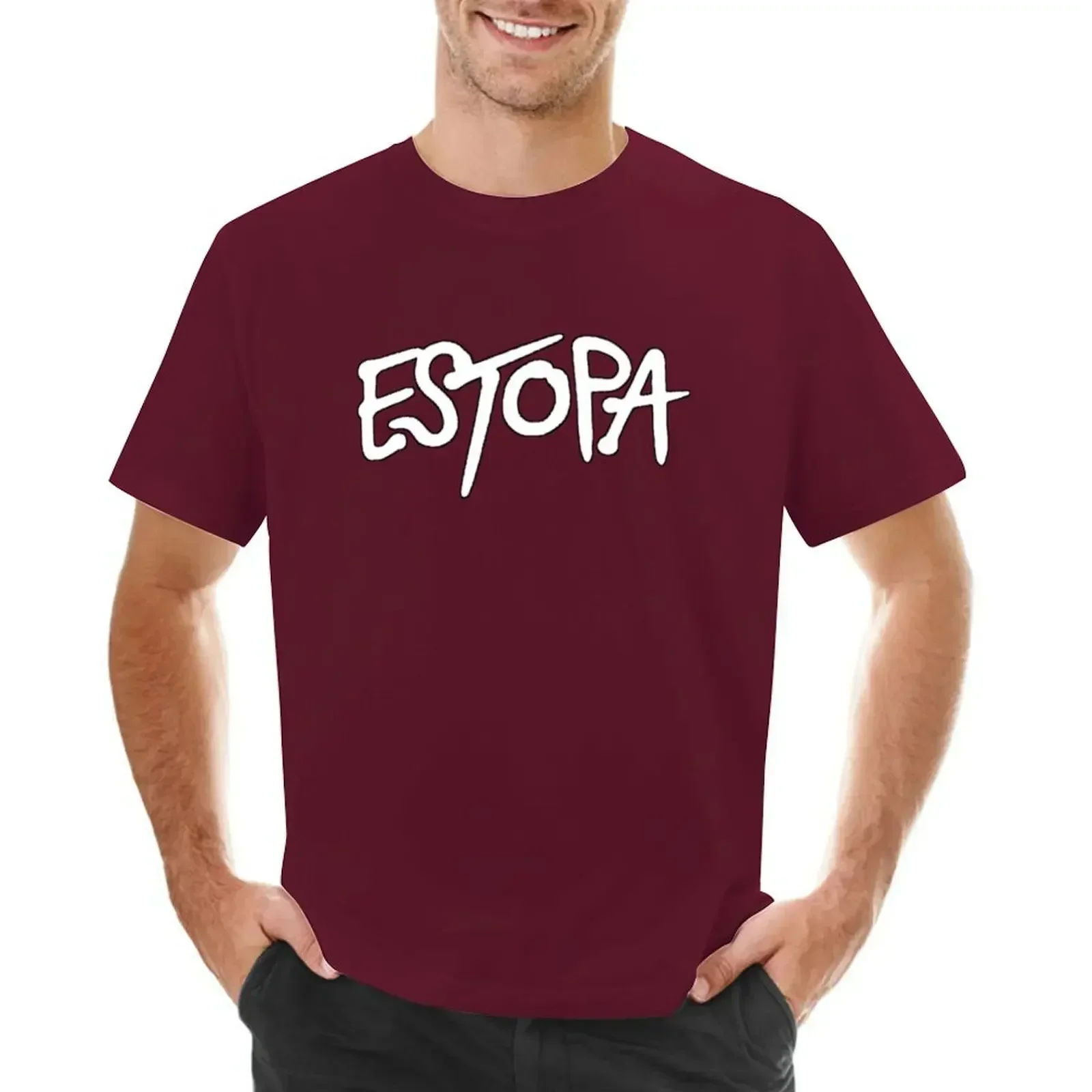 Customs Design Your Own Blanks Short Sleeve Tee Mens Women Kids T Shirt Estopa T-shirt Men Clothing Harajuku Oversized T Shirt