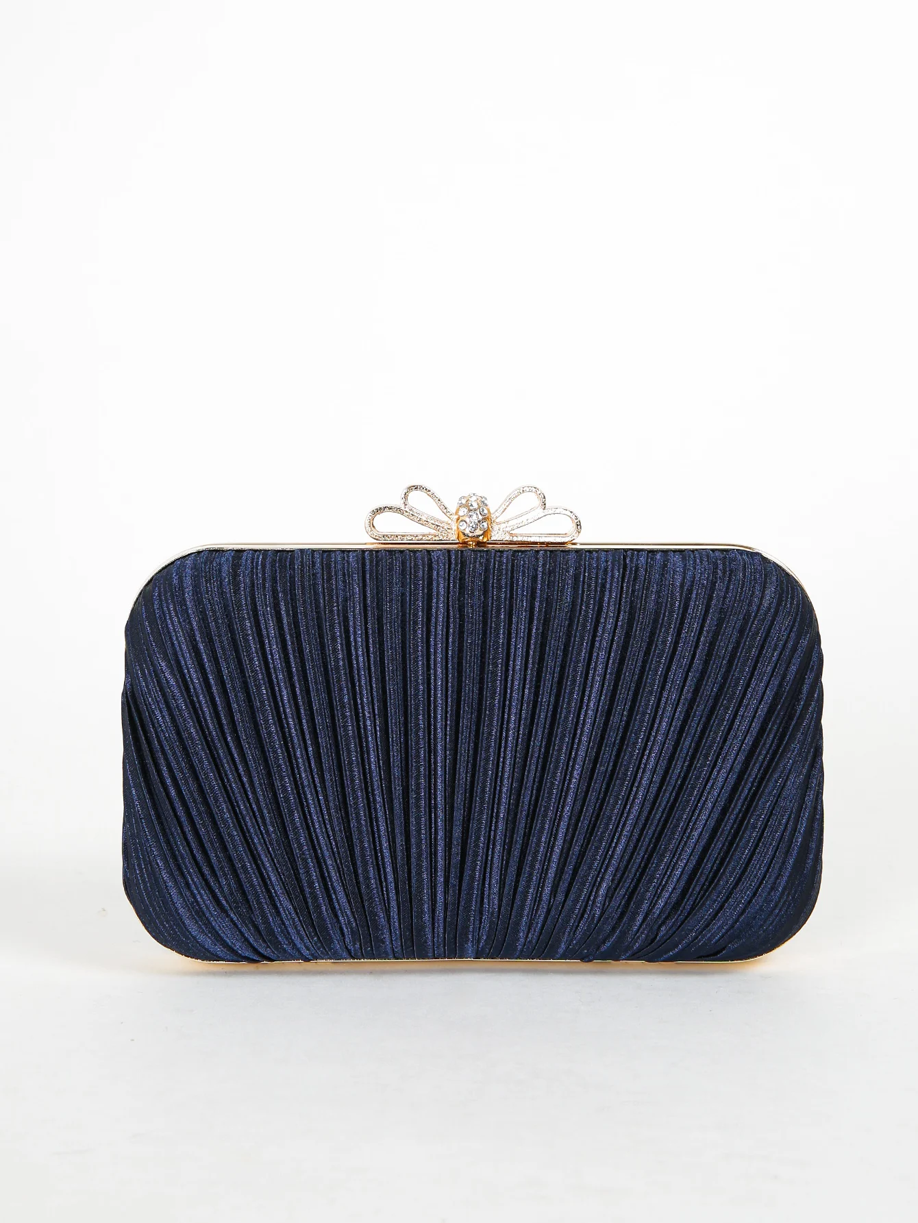 Elegant Rhinestone Bowknot Closure Novelty Bag Clutch Purses Bride and Bridesmaid Handbag Elegant Evening Bag for Women Club Pa