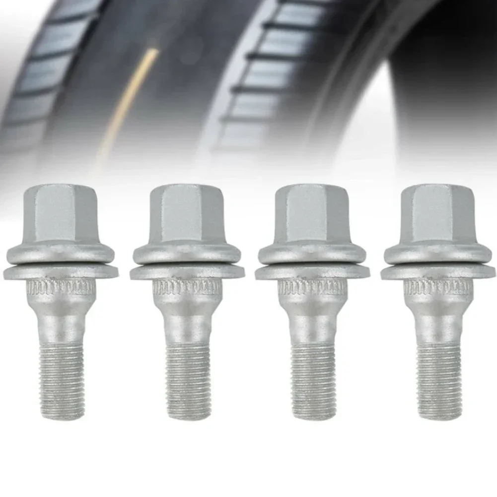 

16PCS Wheel Hub Tire Screws And Bolts Fittings Wheel Bolts Alloy Steel 22*15*8 For 2008 301 307 308 308S 408 5008 M12x1.25 58mm