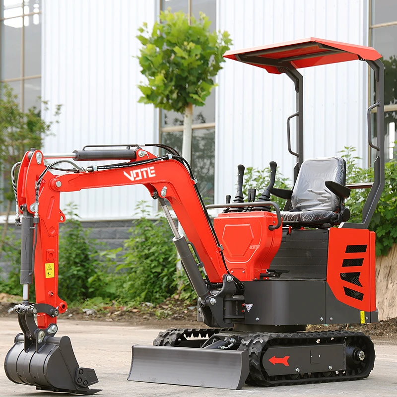 Factory Price Mini Small Excavator New Crawler Digger Micro Bagger Excavator Machine 1 ton mini pelle mini excavator customized