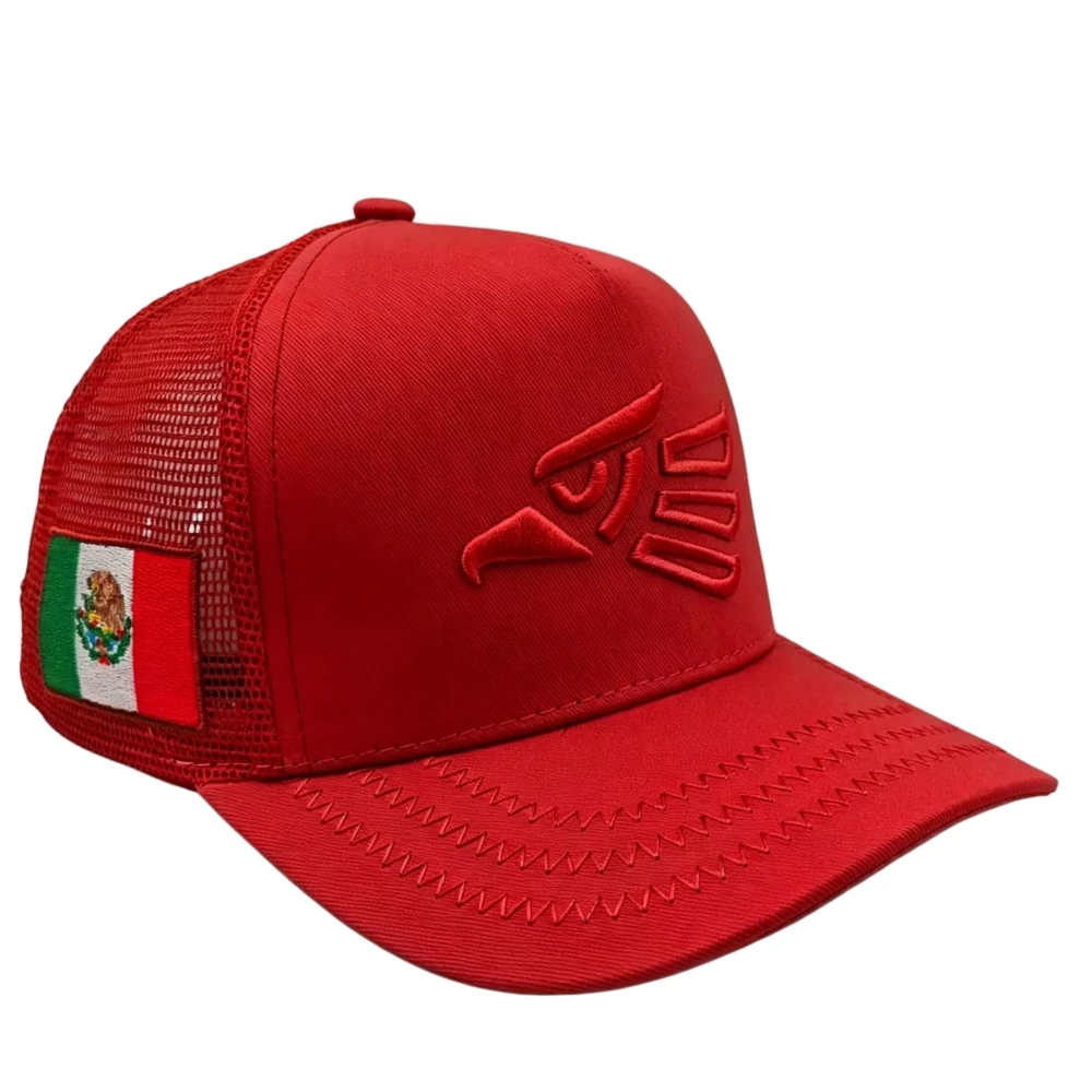 Unisex-Baseballkappen mit mexikanischem Adler-Logo, für Frühling und Sommer, Outdoor, verstellbar, Freizeitkappen, Hip-Hop-Kappe, Sonnenschutzhut – Detail 9