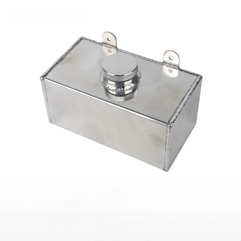 Universal Car Parts 2L Polished Intercooler Spray Tank Aluminium Windscreen Washer Bottle Aluminium Windscreen Washer Bottle