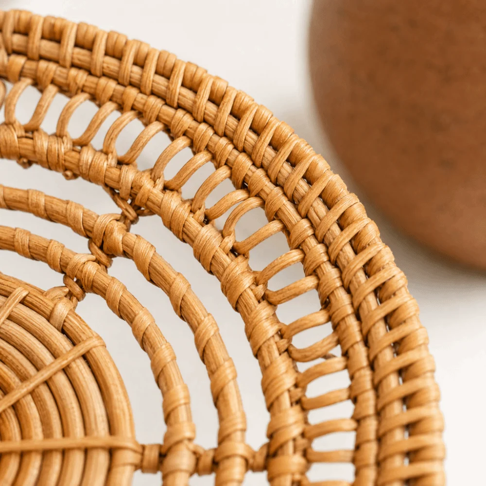 수공예 벽 장식, 러스틱 스타일, 북유럽 스타일 벽 바 - Woven Wall Basket 리뷰 및 가격