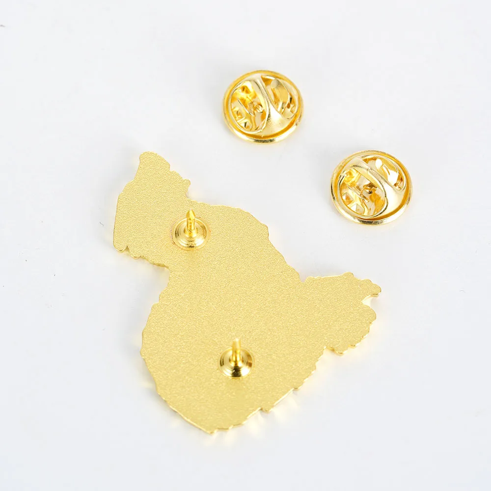 الذئب رجل الهيكل العظمي المينا دبوس زاحف القوطية بروش الظلام مجوهرات هالوين الإكسسوار هدية