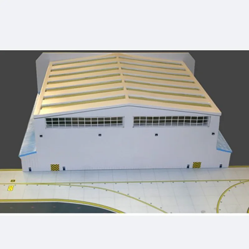 1:400  proportion  Collection of finished simulation models for hangar GJWBHGR2 scene