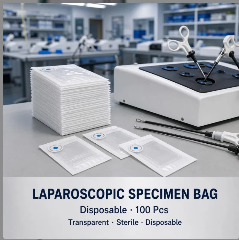 Multiple Capacity Disposable Endoscopic Specimen Bag Laparoscopic Tissue Retrieval Pouch For Laparoscopy Surgery
