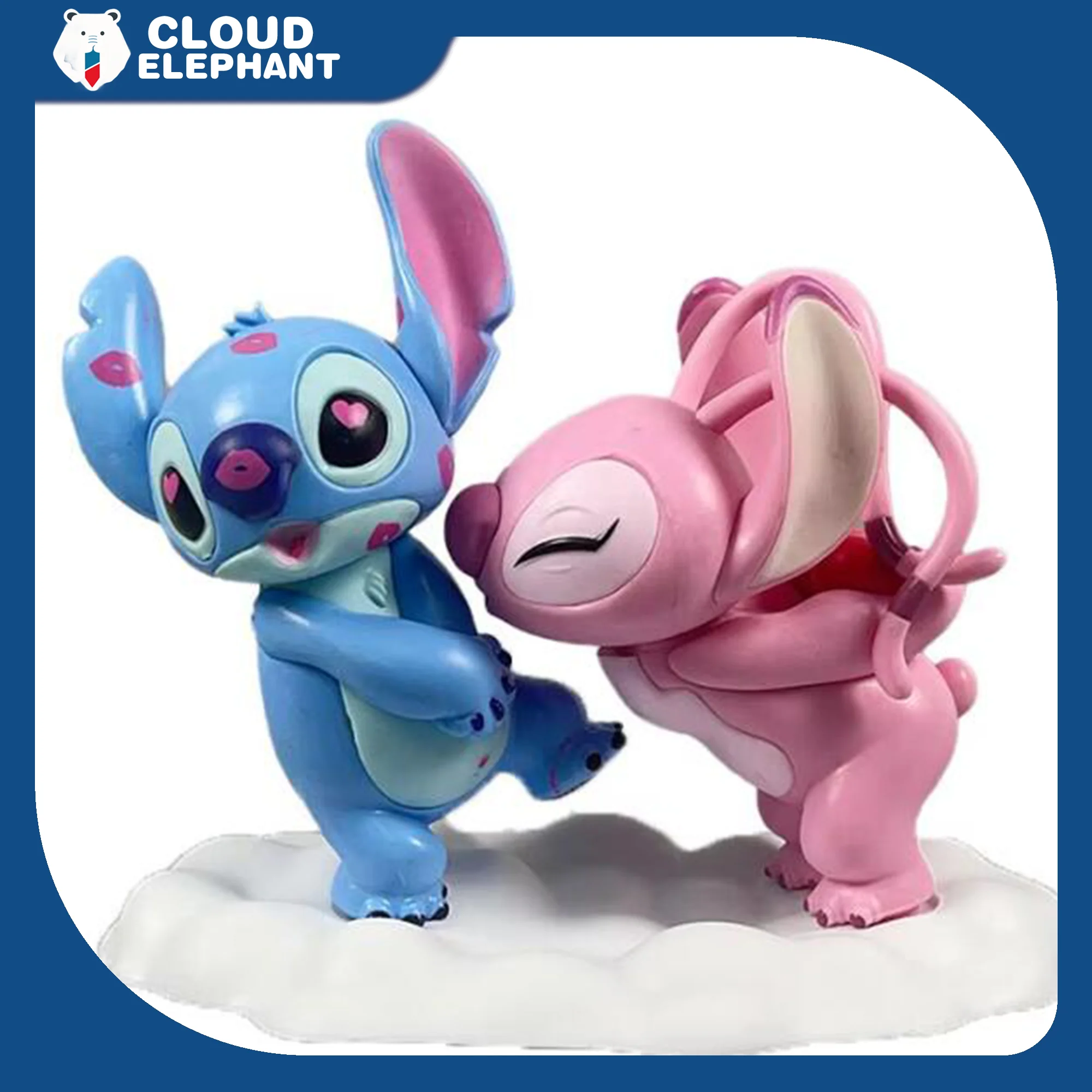 Funko Pop Lilo Stitch Anime Figure Stitch Angel Lovers Action Figures 1314 Stateu Collection Stitch Decor Model Toy Holiday Gift