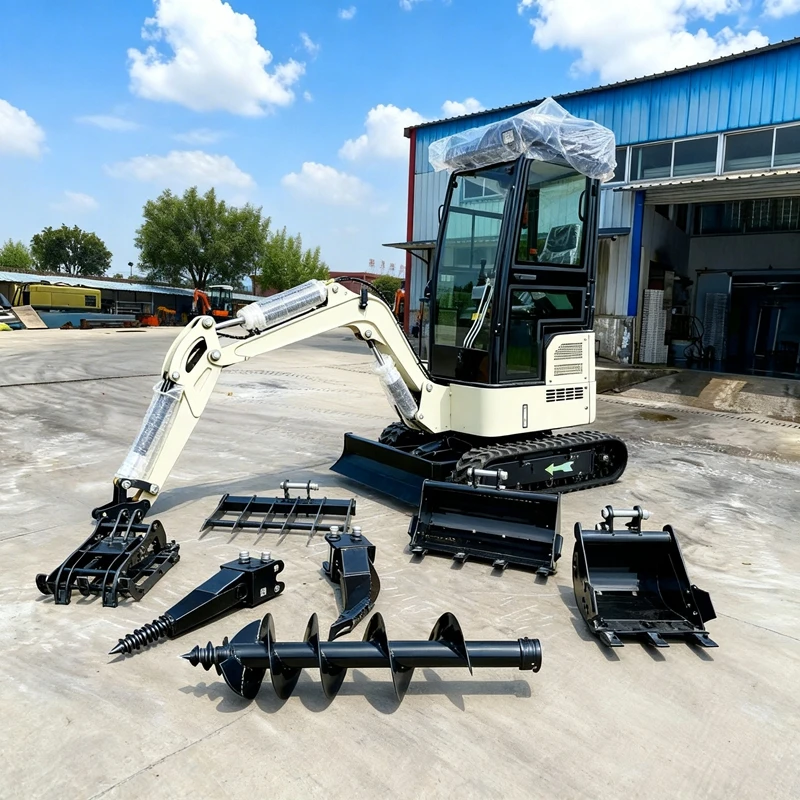 

Мини-экскаватор 1,5 тонны с двигателем YANMAR, стандарт EPA/Euro 5, строительная техника для Европы, мини-экскаваторы Kubota, дизельный экскаватор.