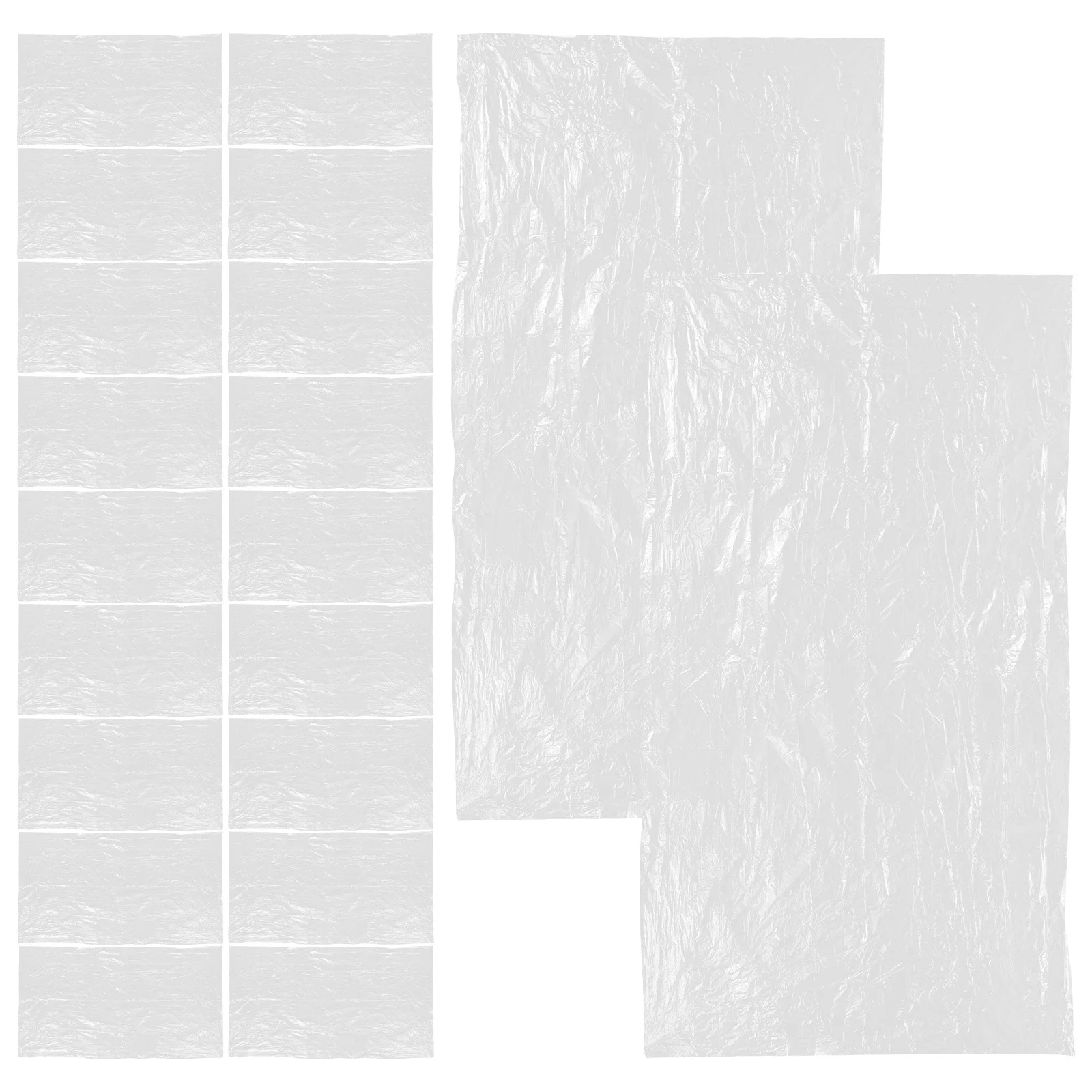 

50Pcs Sauna Blanket Liners Disposable Top Opening Design Safe Convenient Use Economical Supply for Saunas Sauna Bag