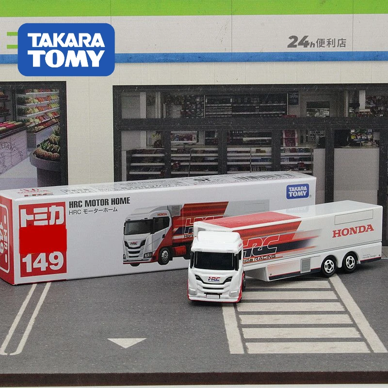 TAKARA TOMY Tomica New NO.149 Honda RACING HRC Motor Home Car Alloy Toys Motor Vehicle Diecast Metal Model Gift for Children Boy