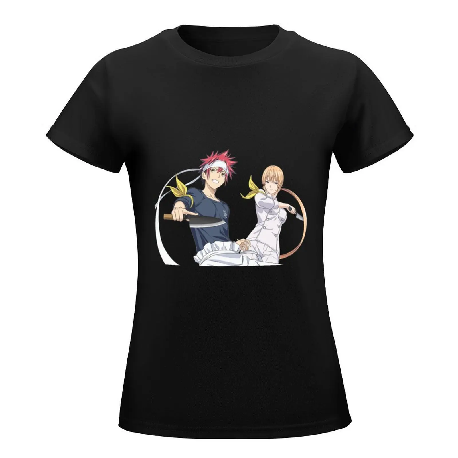 Souma and Erina T-Shirt Aesthetic clothing sports fans funny customs new edition t shirts for Women