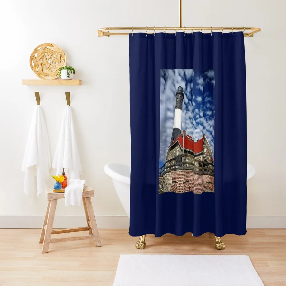 

Fire Island Lighthouse 1 Shower Curtain Bathroom Fabric Shower For Bathroom Shower For Bathrooms Curtain