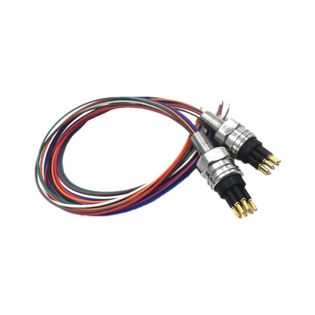 MCBH8M Marine Underwater Connector Factory Micro Circular Series 8 Pin Pluggable Male Bulkhead Connectors Subsea