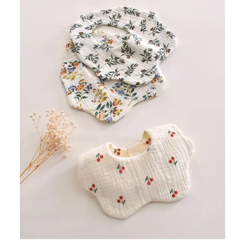 

6PACKS Baby Bibs for Drooling and Teething Newborn Drool Bibs for Baby Girl Boy