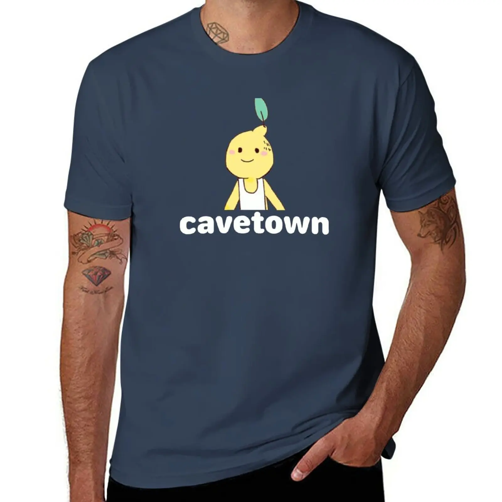 New cavetown lemon boy!!! T-Shirt cute tops summer clothes customized t shirts mens white t shirts