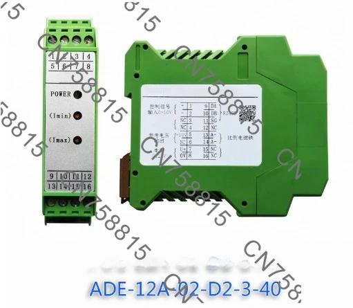 

For EFBG Series Dual Proportional Valve Amplifier，ADE-12A-02-D2-3-42 Control Signal: 0 - 10 Volt