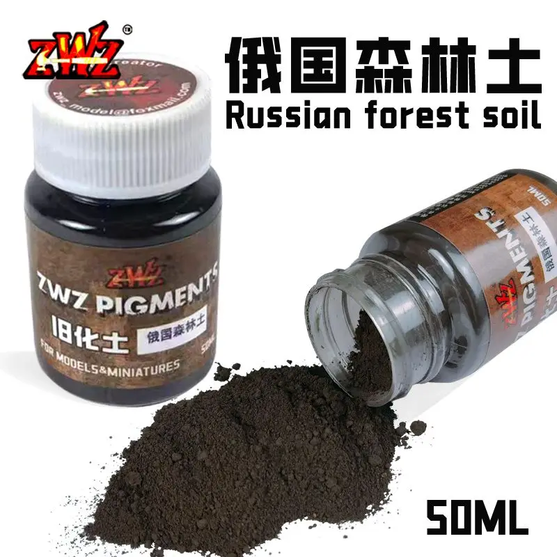 Old Soil 50ML Bottle Track Aging Kit Old Soil Fixative Miniature Model
