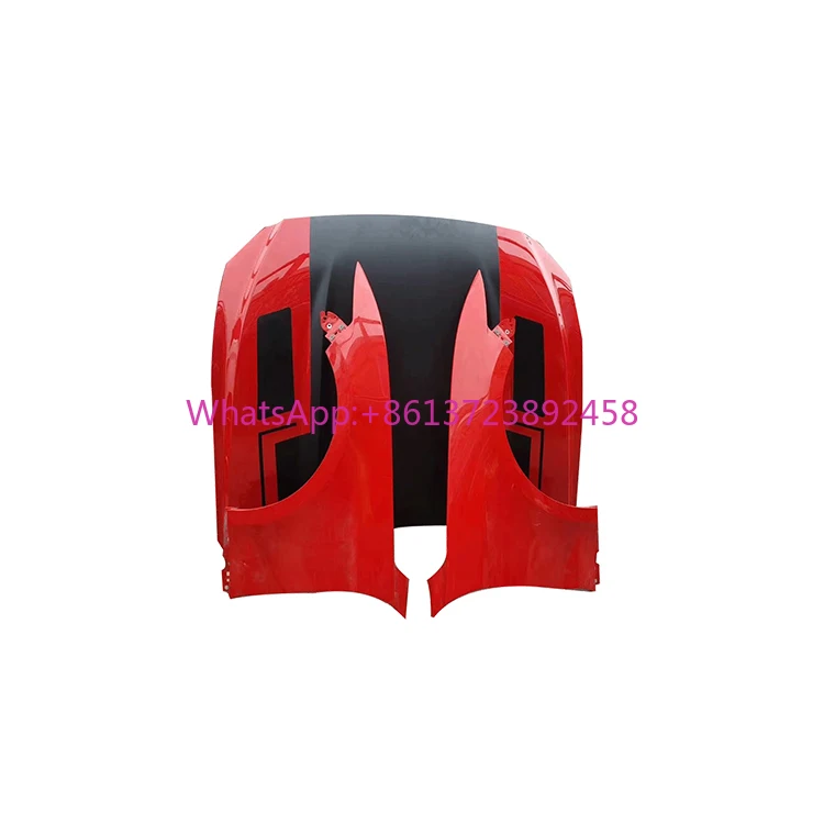 

New Style Lower Price Good Quality Easy Installation Aluminum Car Engine Hood Covers for Mustang