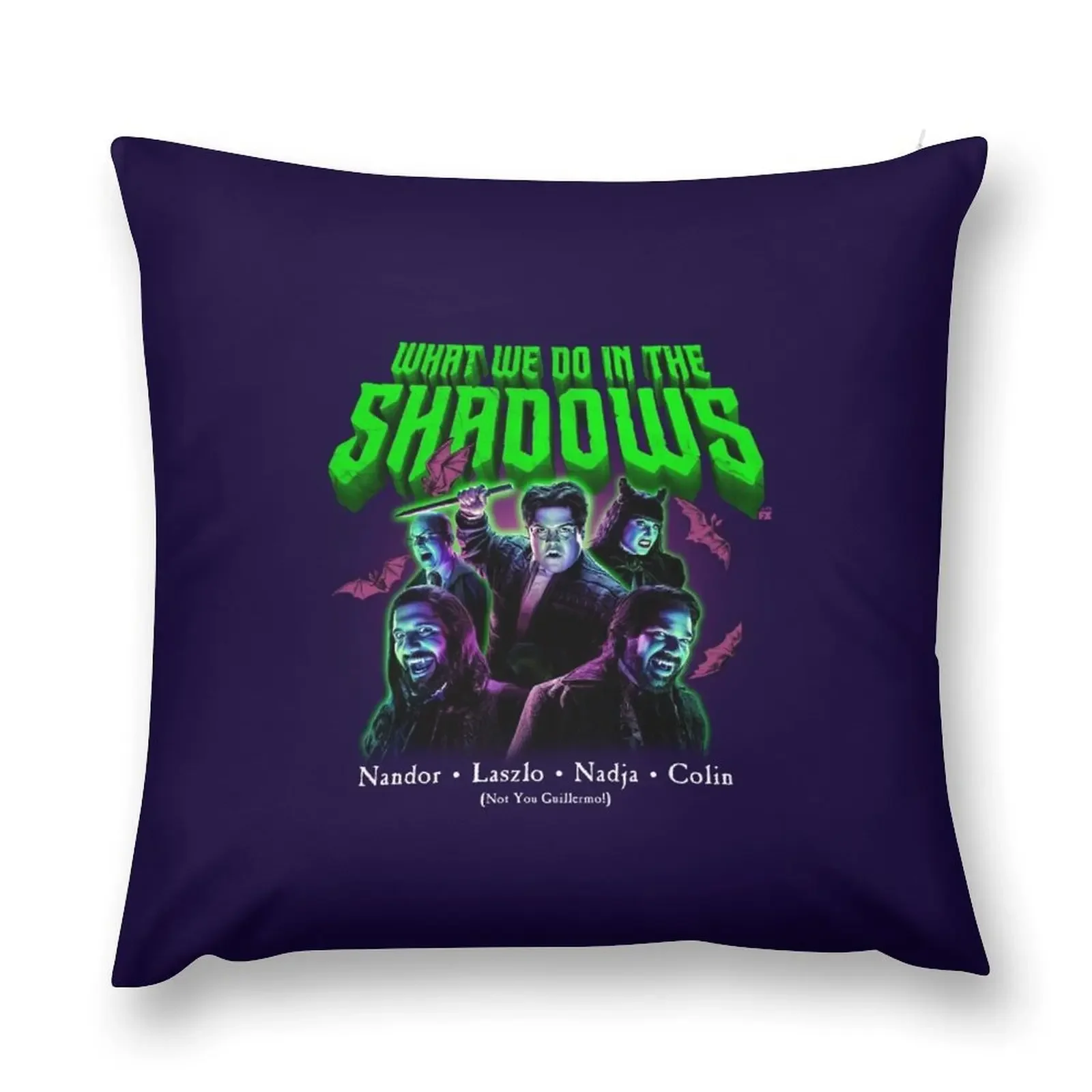 What We Do in the Shadows Group Photo Poster Sweatshirt Throw Pillow Pillow Cover Cushion Covers For Living Room pillow