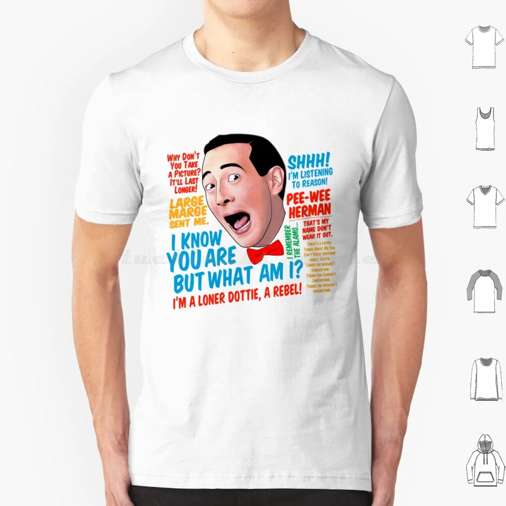 Pee Wee Herman T Shirt 6xl Cotton Cool Tee Pee Wee Herman Love Cool Pee Wee Herman Pee Wee Herman Lovers Pee Wee Herman Animal