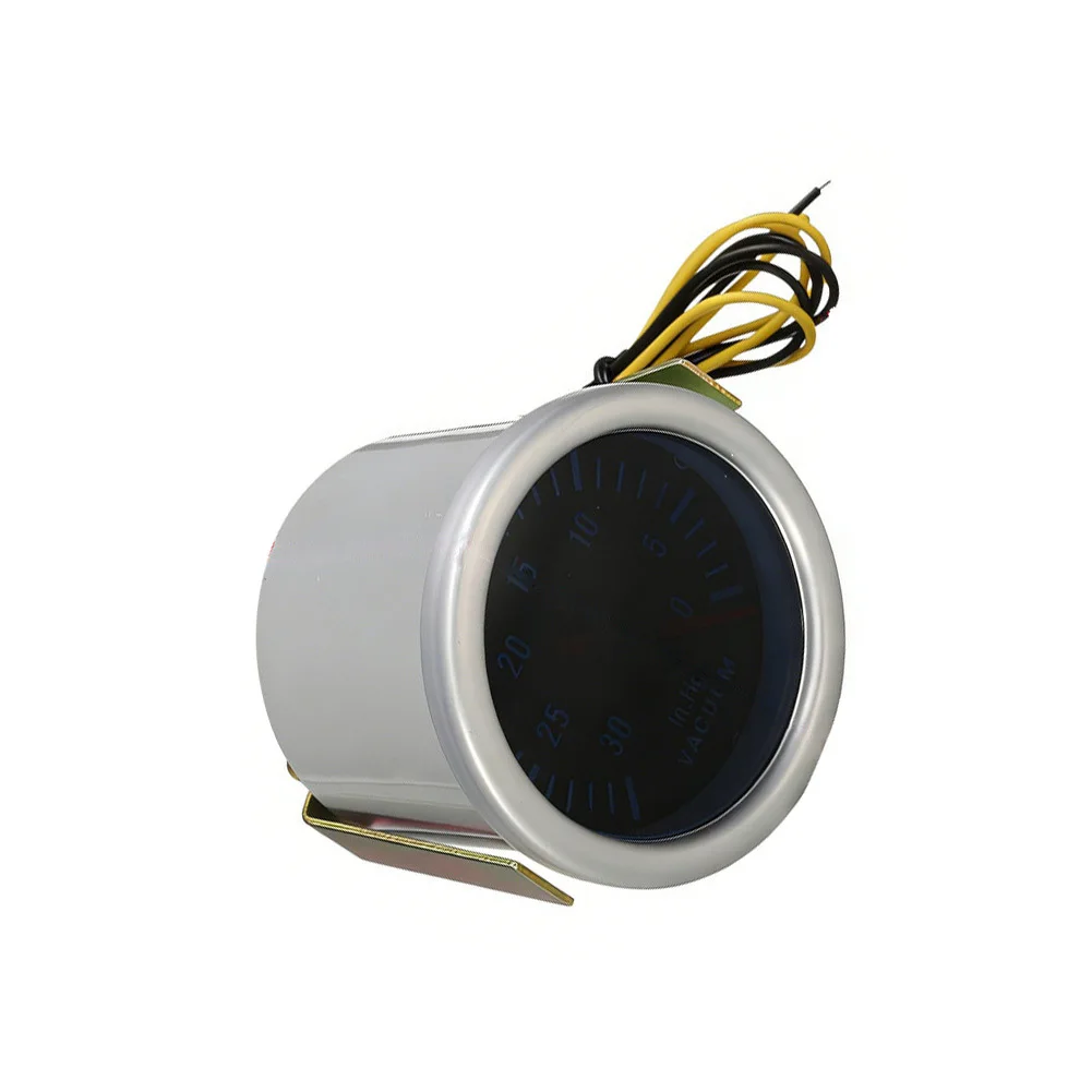 

52mm Turbo Boost Pressure Gauge with LED Pointer for Precise -1 to 2 Bar Readings on For 12V Automotive Installations