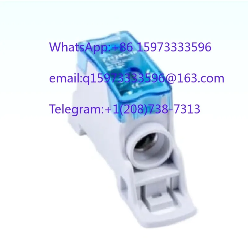 QFJ125A-1P splitting terminal unipolar splitting box one in one out guide rail type wire splicing junction box