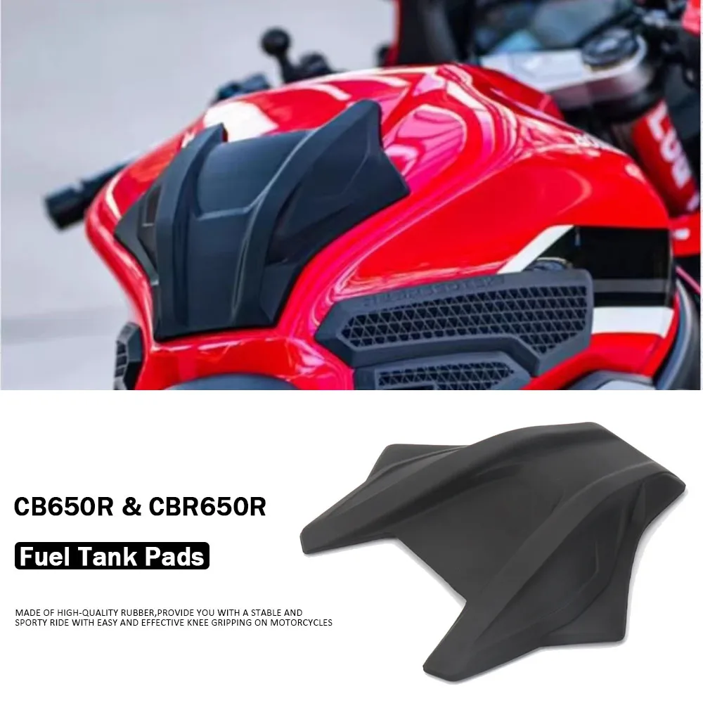 

CBR 650R 650 R CB650R New Black Middle Fuel Tank Pad Protector Cover Stickers For CBR650R CB 650R Motorcycle Accessories