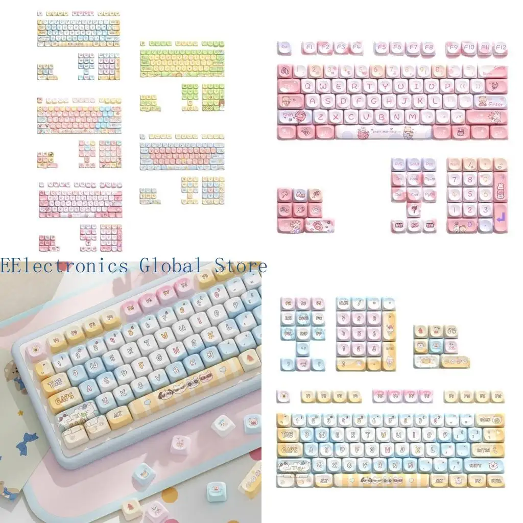 

462b 112Keys Настраиваемая клавиша набор MCA Высота для механических клавиатур