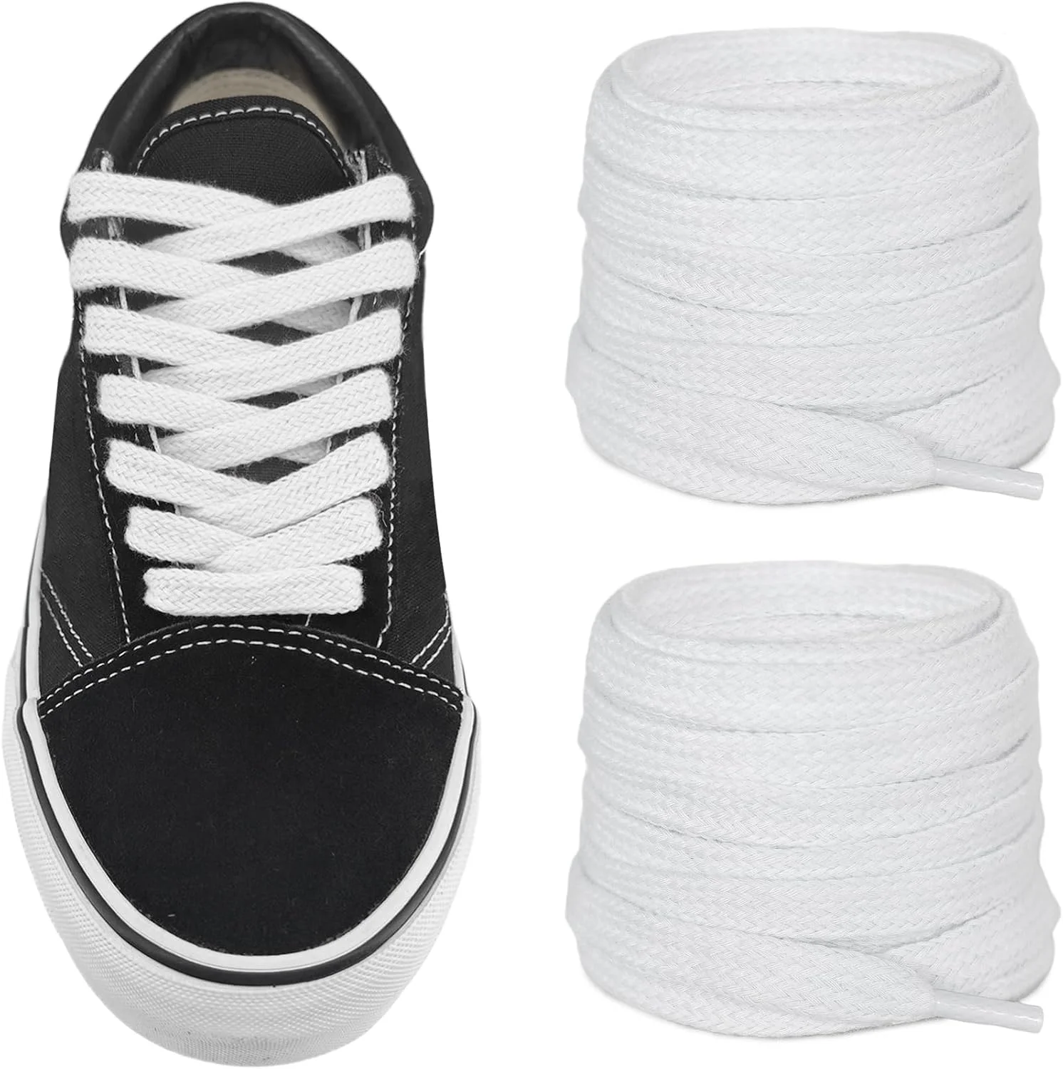 Lace Replacement Flat - Cadarços Planos Premium com Pontas de