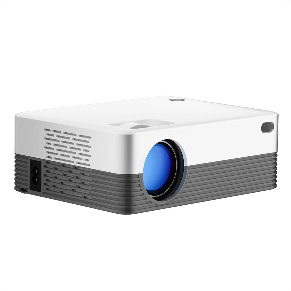 

MYdaY- Smart Projector Android 10.0 System 5G WiFi Bluetooth Projectors Voice Control Remote Control for Movie with US Plug