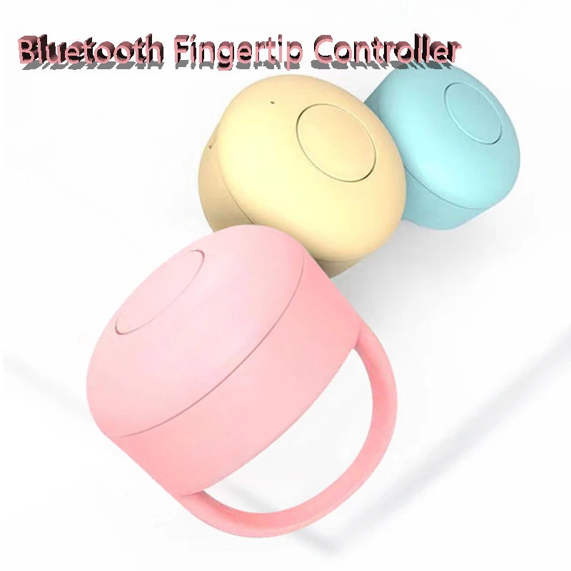 Bluetooth Fingertip Video Controller Page Remote Control Ring Flipping For TikTok Short Video Fingertip For Huawei Xiaomi Phone