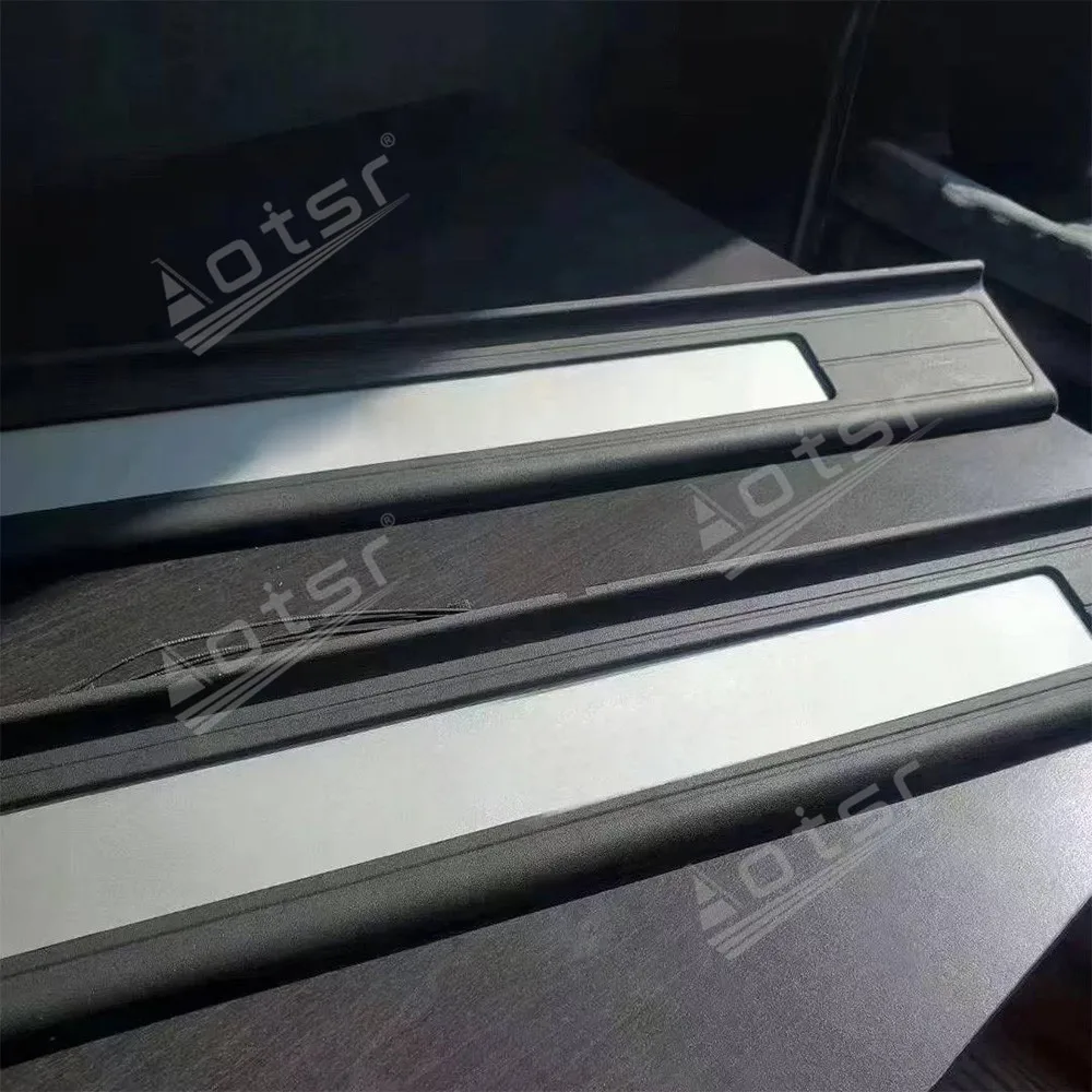 Car Accessory For Ford Mustang 2015-2022 Special vehicle dedicated welcome step, illuminated step, non-destructive installation
